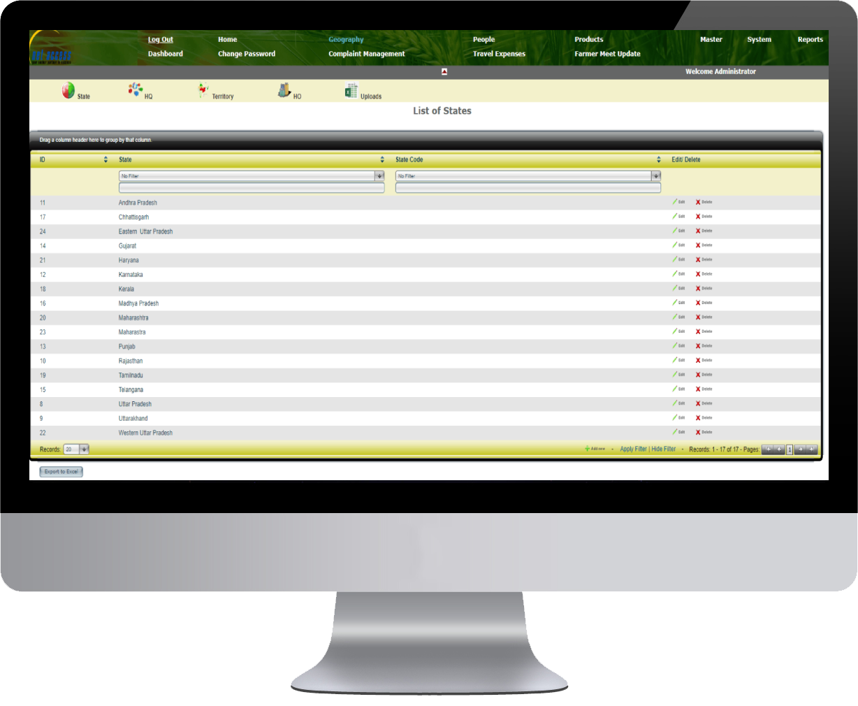 Field Force Management Software-Agriculture